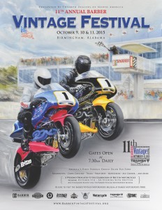 Britten featured at the Barber Vintage Festival this year.