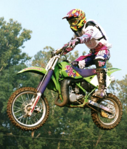 Nick Wey racing at Loretta Lynn's in 1994. Wey won eight AMA Amateur National Motocross Championships. (Photo: Thom Veety)