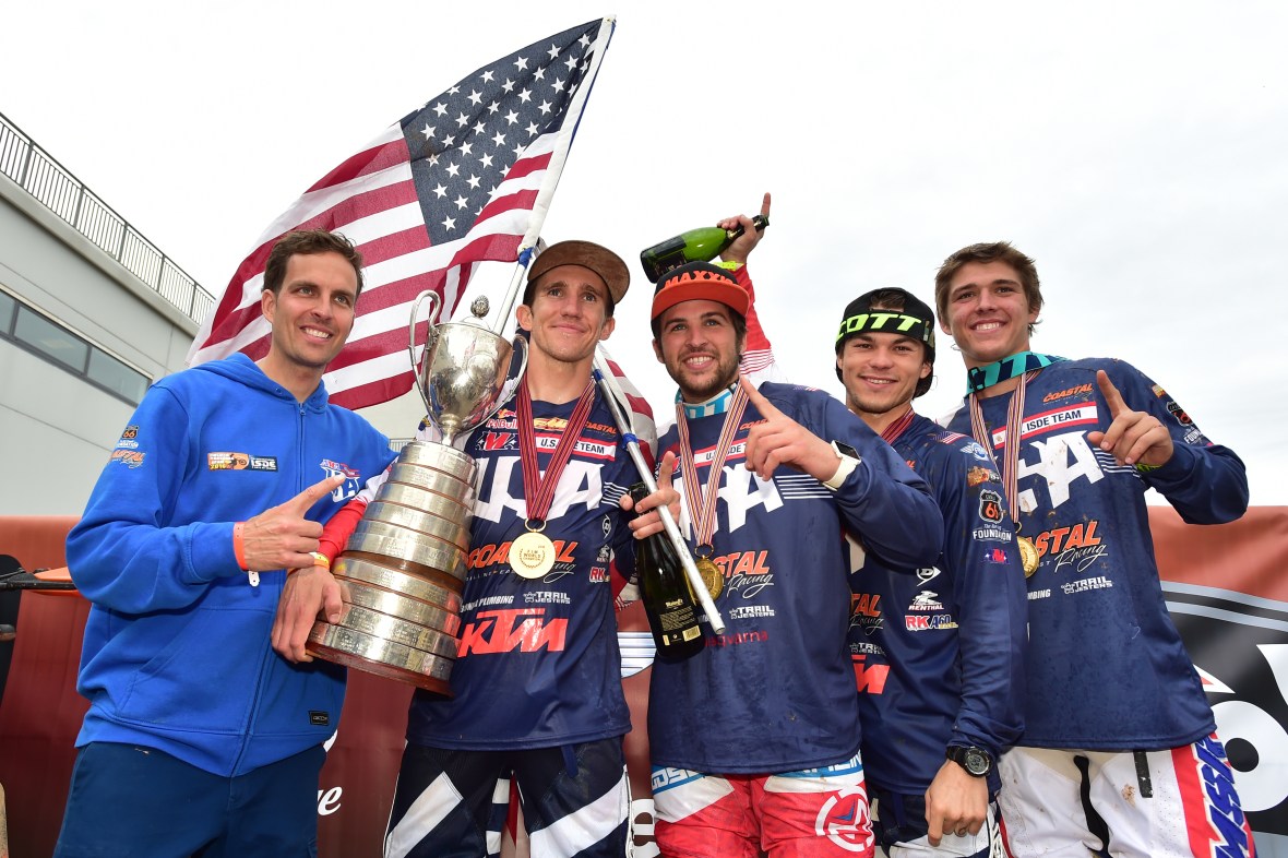 The triumphant U.S. World Trophy Team (photo: Steve Berkner)