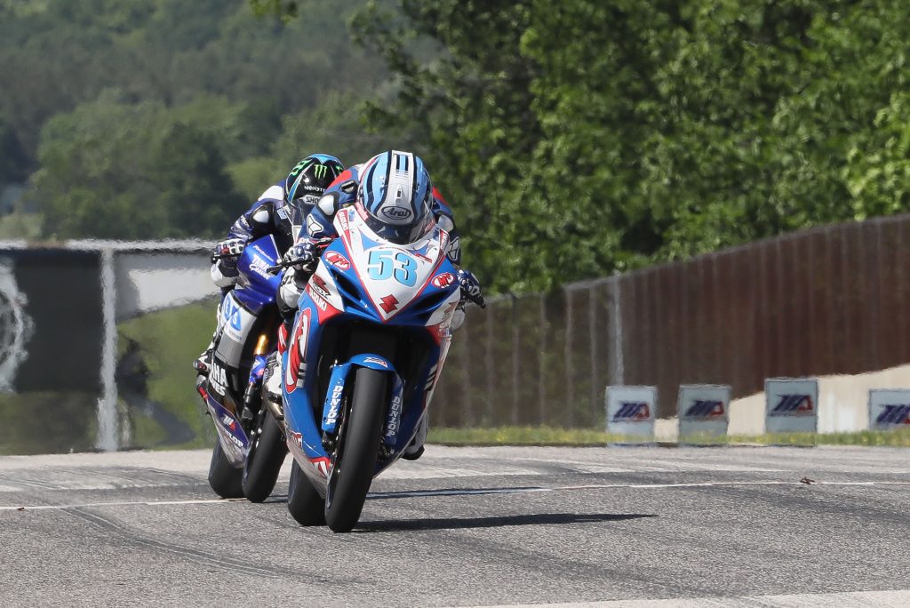 Team Hammer has re-signed Valentin Debise to battle for the 2017 MotoAmerica AMA/FIM North American Supersport title aboard a Suzuki GSX-R600.