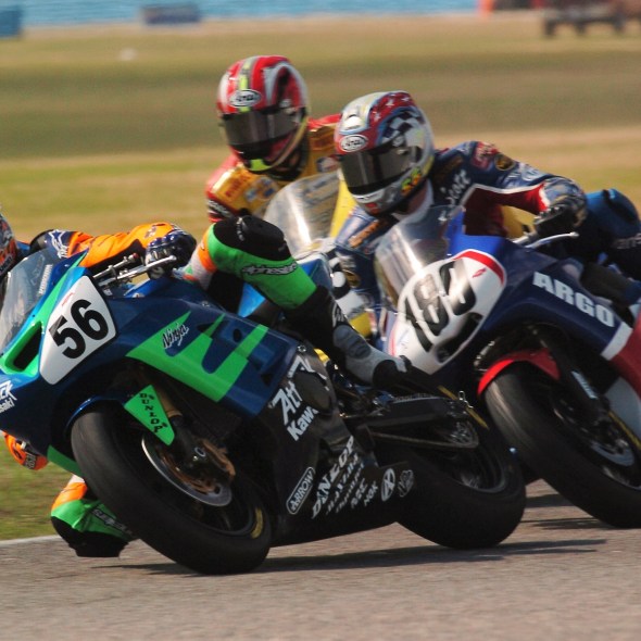 Tony Meiring, Scott Greenwood and Lee Acree - Daytona 600 Supersport - 2004