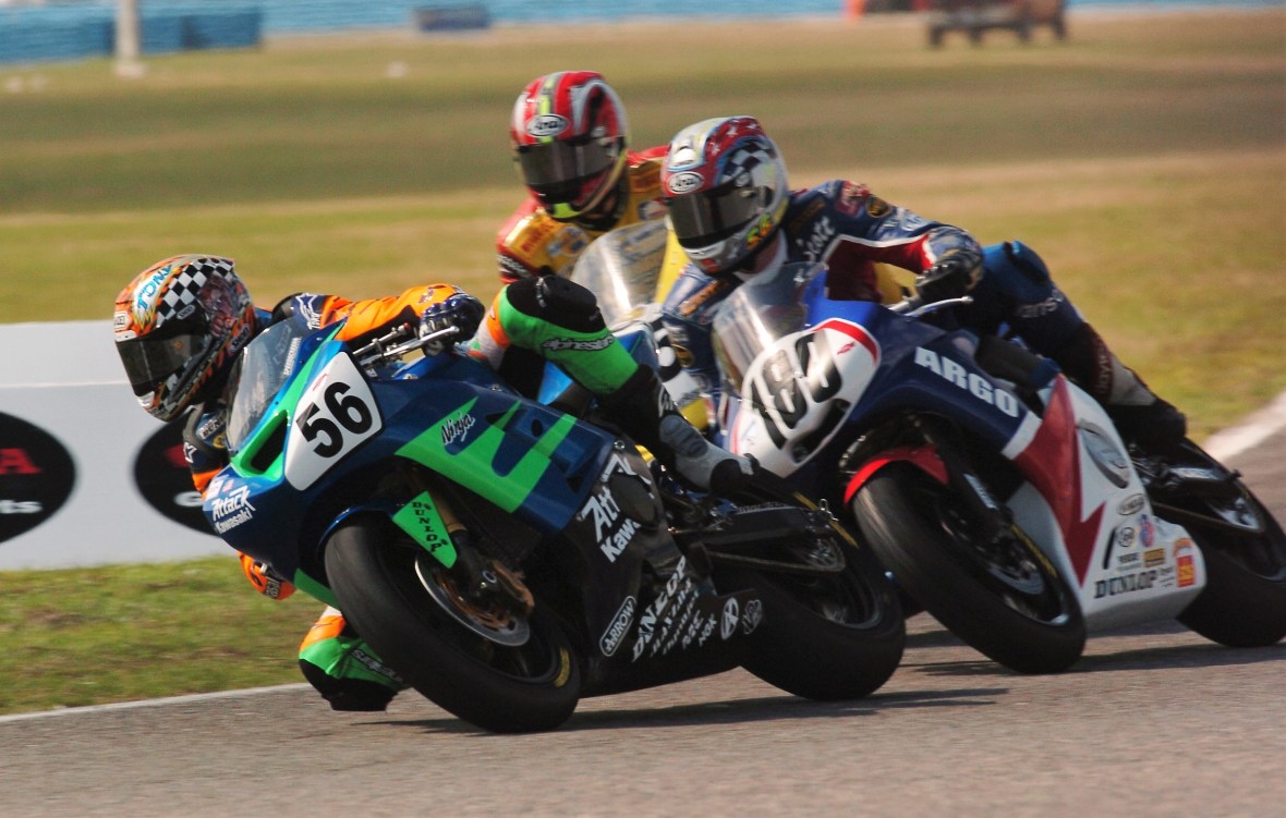 Tony Meiring, Scott Greenwood and Lee Acree - Daytona 600 Supersport - 2004