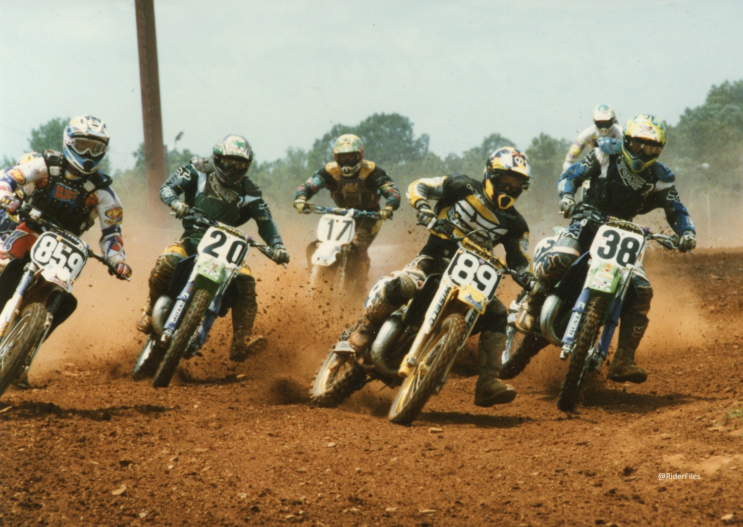Jim Chester with the Fast Start in AMA Trans-MX Action (1996) – Rider Files
